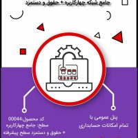 نرم افزار حسابداری هلو سطح جامع شبکه چهار کاربره + نرم افزار حقوق و دستمزد - کد 00044